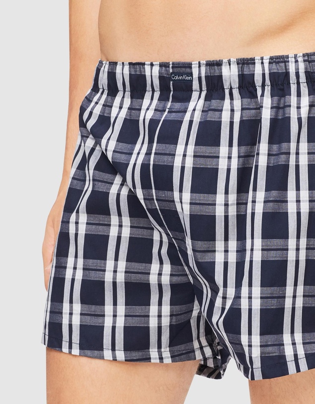 Calvin Klein - Cotton Classics 3 Pack Woven Boxers