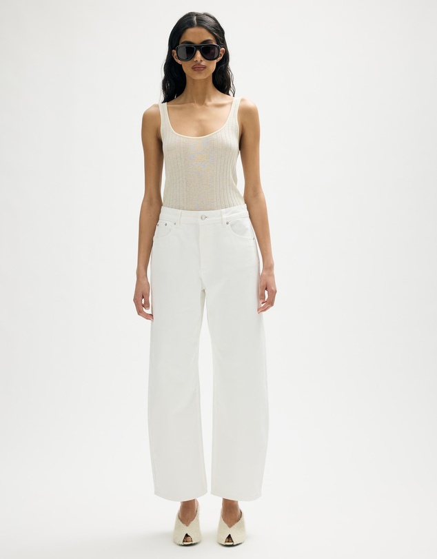 Minima Esenciales - Quentin Mid Rise Barrel Leg Jeans