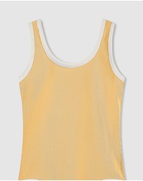 Zulu & Zephyr Mini - Mini Stripe Rib Scoop One Piece - Kids