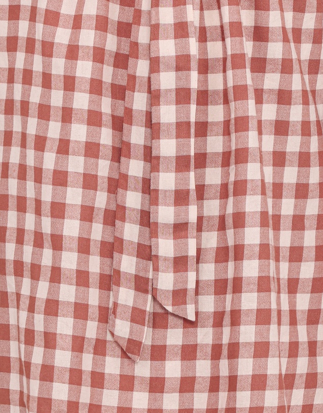 Petal & Pup - Costa Mini Dress - Tan Gingham