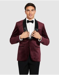 Tarocash - Fordham Velvet Tuxedo Jacket