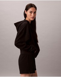 Calvin Klein - Logo Cotton Jersey Sweat Hoodie