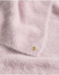 Trenery - Brushed Alpaca Scarf in Light Blush