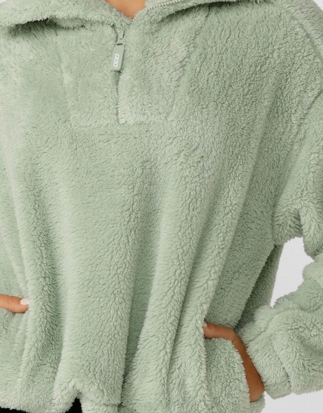 Lorna Jane - Everyday Teddy Quarter Zip Sweater