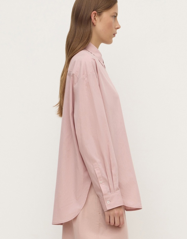 Revibe - Repaired Assembly Label Cotton Womens Shirts L/S