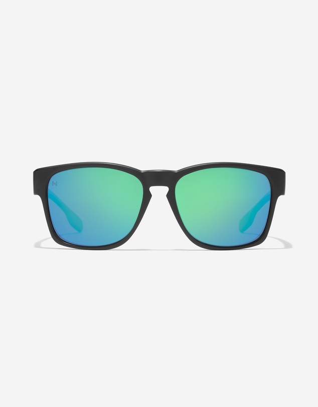 Hawkers Co - HAWKERS - Polarized Black Emerald CORE RAW Sunglasses for Men and Women UV400