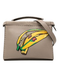 Pre-Loved by Azura Reborn - Pre-Loved Sue Tilley Mini Calfskin Romano Selleria Banana Peekaboo Iconic Fit Satchel