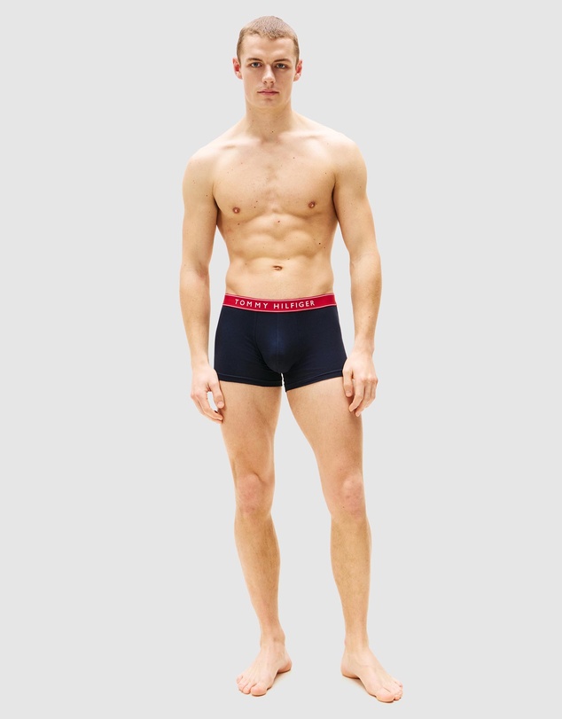 Tommy Hilfiger - 3-Pack Everyday Essentials Waistband Trunks