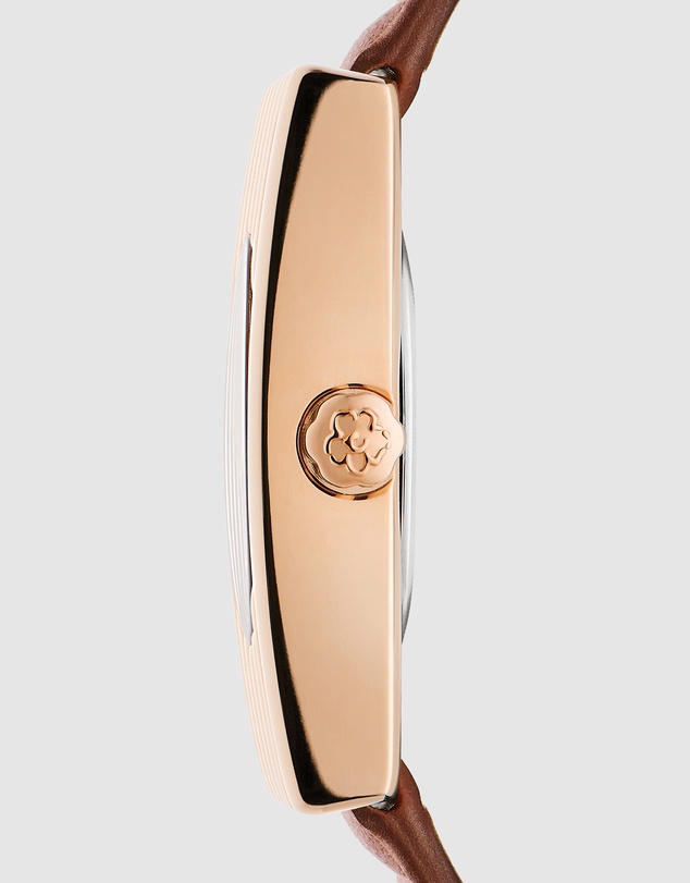 Ted Baker - Ottolee 23mm Bordeaux Leather Strap Watch
