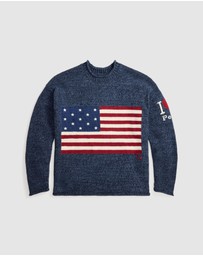 Polo Ralph Lauren - The I Heart Polo Flag Sweater