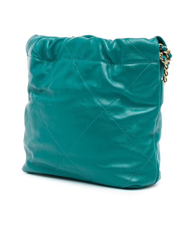 Pre-Loved by Azura Reborn - Pre-Loved chanel Chanel 22 Medium Quilted Lambskin Teal