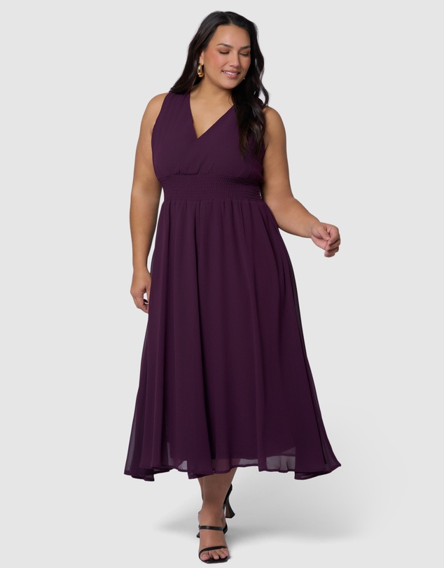 Pink Dusk by Curve Project - Watermelon Sugar Maxi Dress