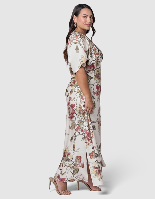 Pink Dusk by Curve Project - Want It All Maxi Dress