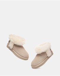EVERAU - Australian Shepherd Ugg Frovia Cow Suede Upper UGG Boots