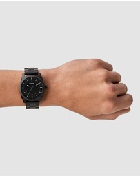 Fossil - Machine Black Analogue Watch