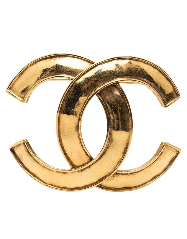Pre-Loved by Azura Reborn - Pre-Loved CC Gold Plated Brooch