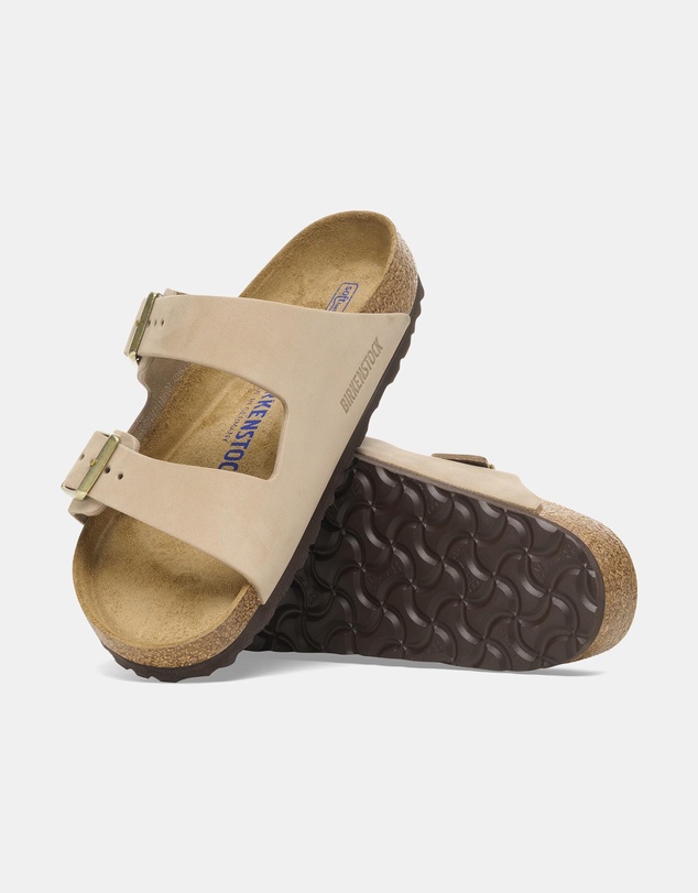 Birkenstock - Arizona SFB Nubuck Leather Narrow - Women's