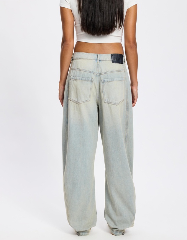 adidas Originals - Adilenium Barrel Leg Denim Pants