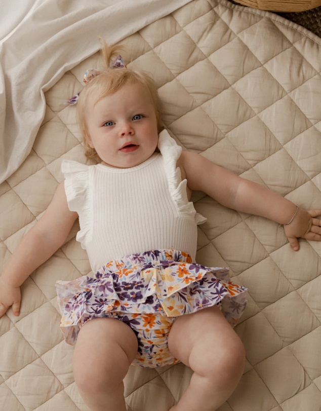 WITH LOVE FOR KIDS - Ruffle Bloomers Cotton Muslin - Babies - Kids