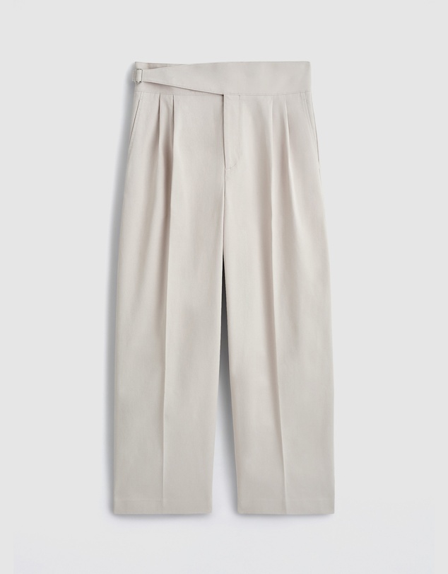 COS - Belt-Detail Pleated Wide-Leg Trousers