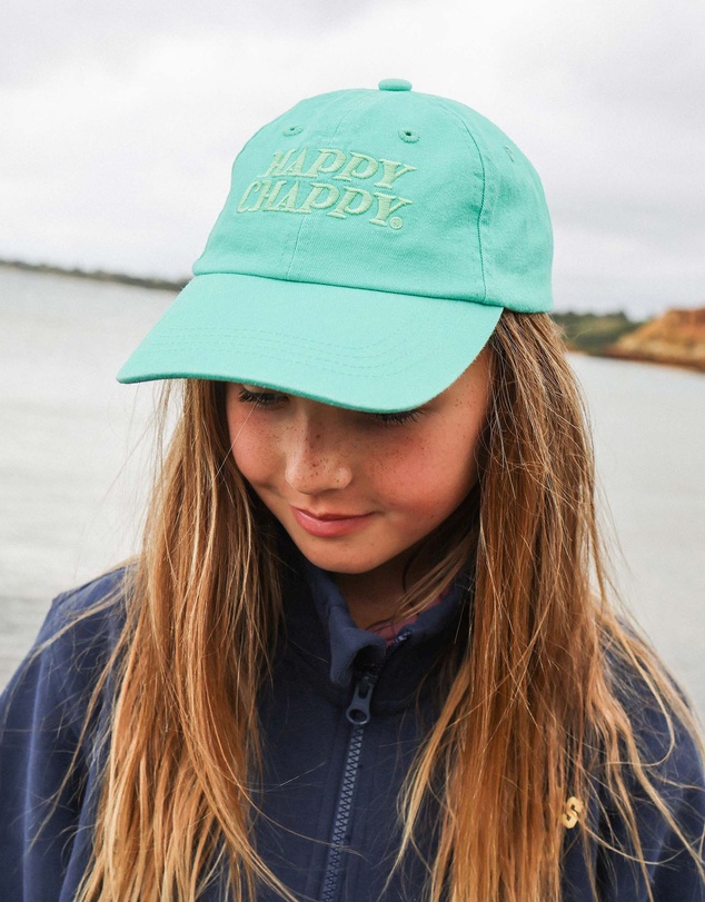 Skwosh - Happy Chappy Kids Cotton Cap in Green