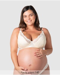 Hotmilk Maternity Lingerie - Warrior 2.0 Plunge Nursing Bra - Flexiwire