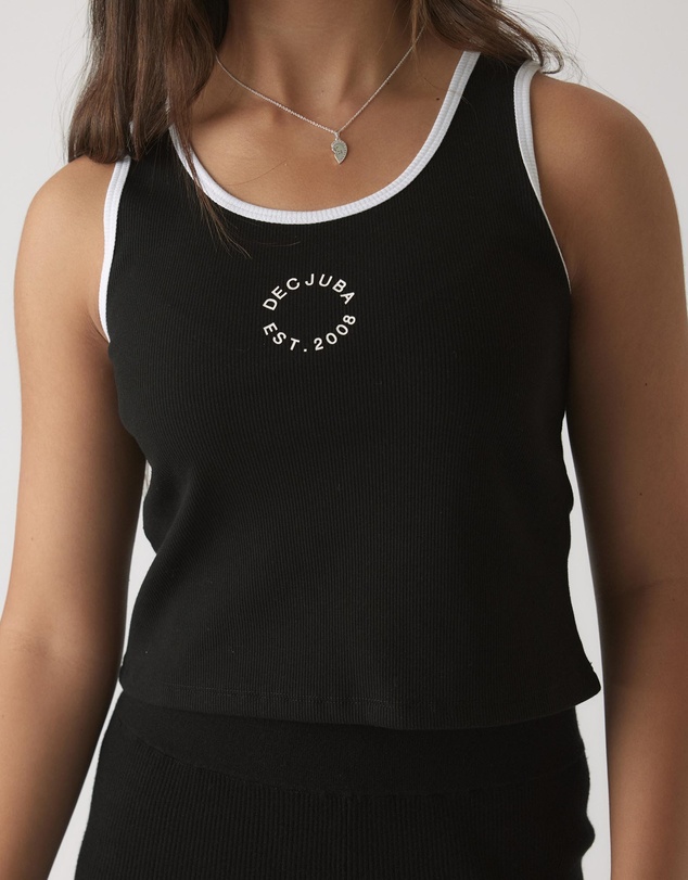 Decjuba Kids - Decjuba Cropped Tank Top - Teens
