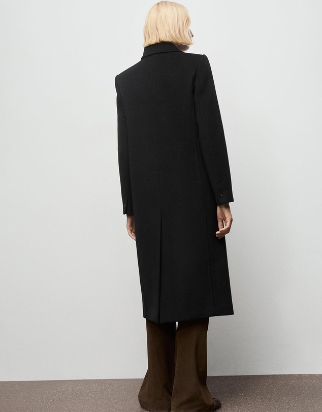M.N.G - Double-Breasted Wool Coat