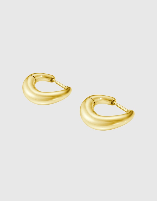 Georg Jensen - Offspring Earhoops Gold