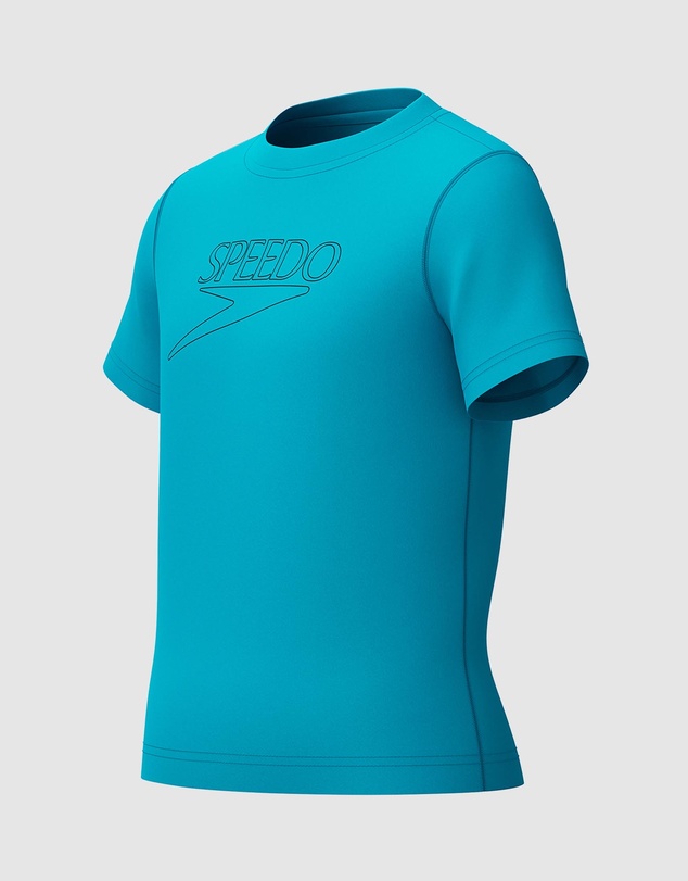 Speedo - SS Classic Logo Rashie - Kids-Teens