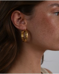 Pastiche - Braided Hoops