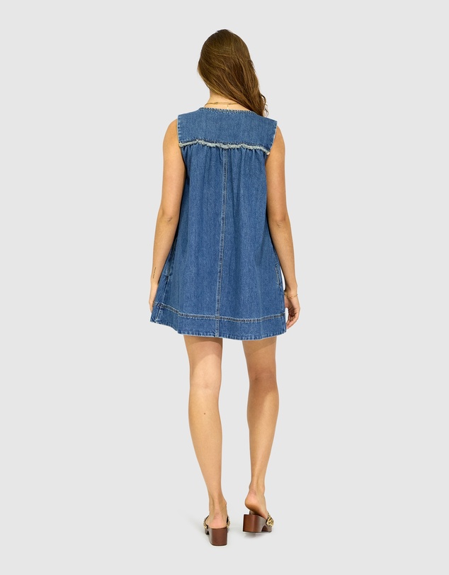 Belle & Bloom - So What Denim Mini Dress