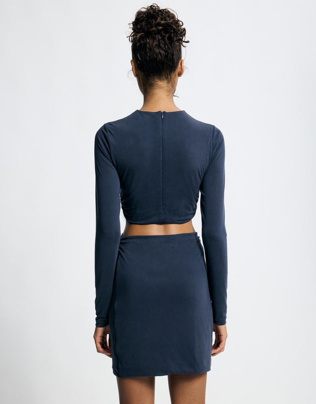 Lover - Juno Knot LS Mini Dress