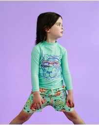 Rock Your Kid - Yardage Print Boardshorts - Kids