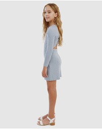 Bardot Junior - Twist Back Knit Dress - Teens