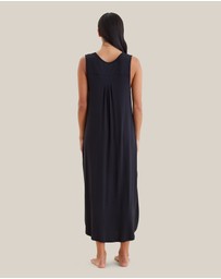 Papinelle - Kate Modal Soft Pleat Front Maxi Nightie