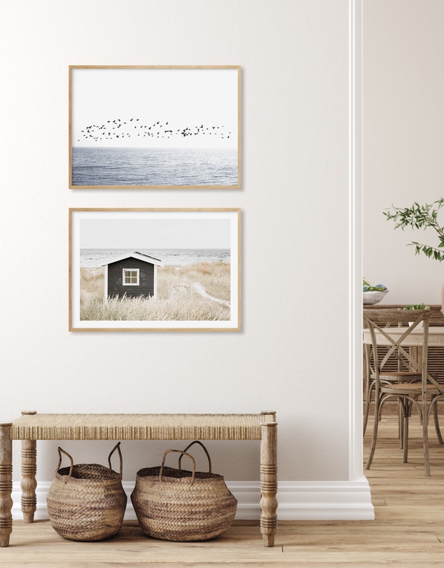 Olive et Oriel - Atlantic Art Print