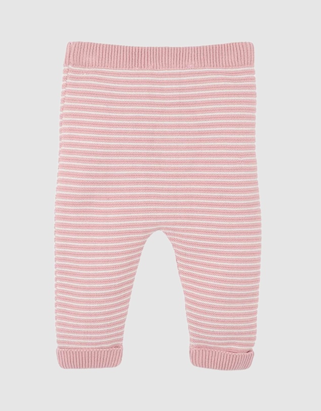 Bebe by Minihaha - Fern Stripe Organic Knitted Leggings - Babies