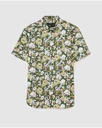 Politix - Painted Floral Short Sleeve Shirt