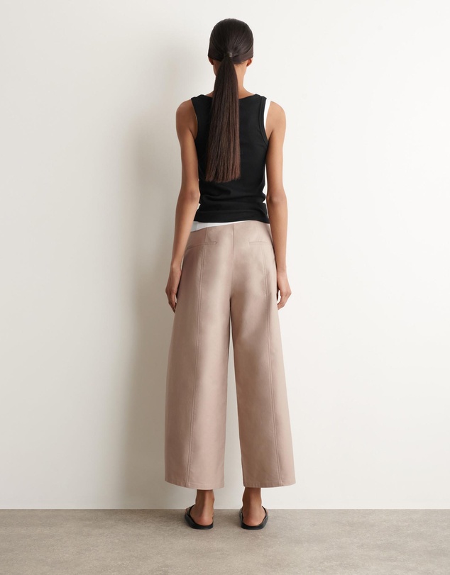 COS - Cropped Barrel-Leg Cotton Trousers