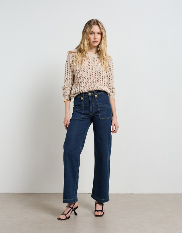 DRICOPER DENIM - Carrie Astro Wide Straight Leg Jeans