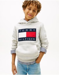 Tommy Hilfiger - Heritage Flag Badge Terry Hoody - Teens
