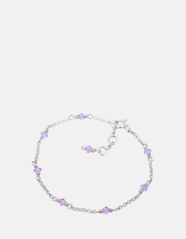 Elli Jewelry - Round Charm Kids Bracelet in 925 Silver