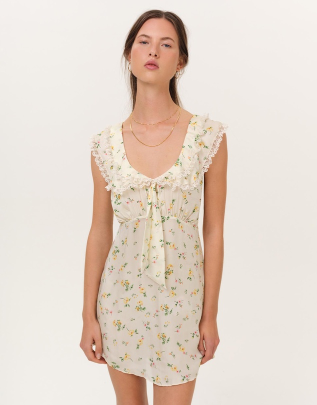 For Love & Lemons - Liam Floral Mini Dress