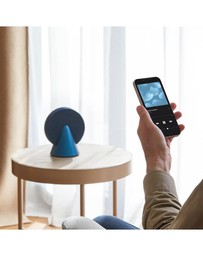 Lexon - Lexon Conic 360 Bluetooth Speaker - Blue