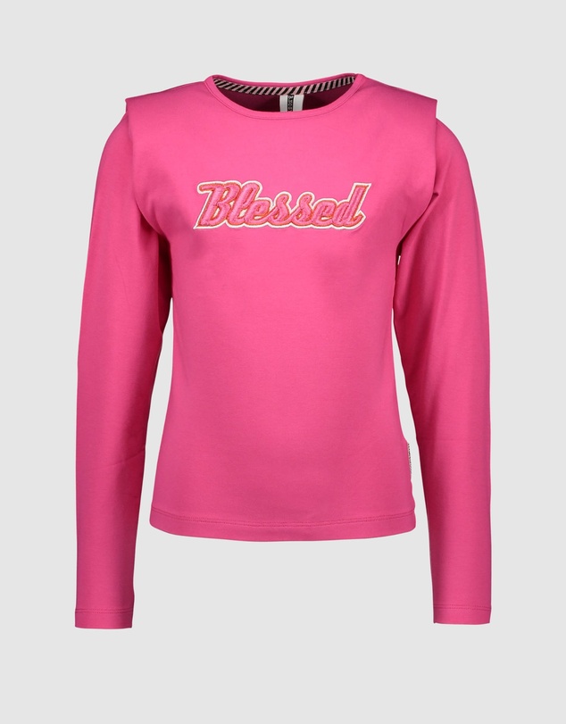 B.Nosy - Shoulder Pad Long Sleeve Tee - Kids-Teens
