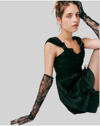 High Heel Jungle - Lovely Lady Glove - Black
