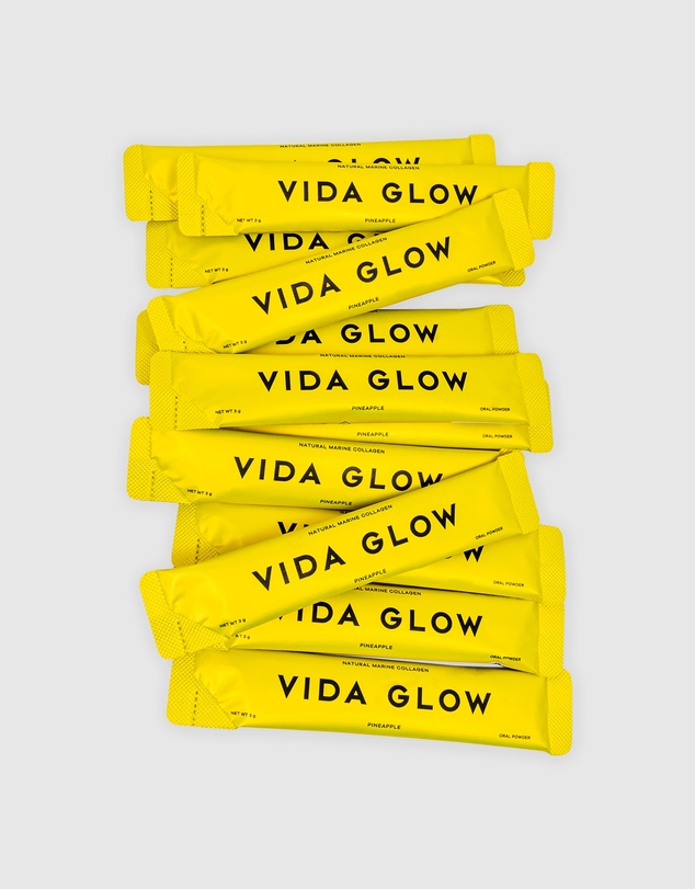 Vida Glow - Natural Marine Collagen Sachets Pineapple