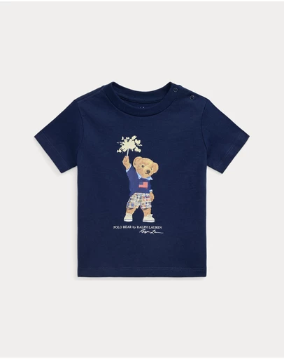 Polo Ralph Lauren - Polo Bear Cotton Jersey Tee - Babies