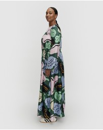 Marimekko - Kaunista Kukasta Kukkaan Silk dress